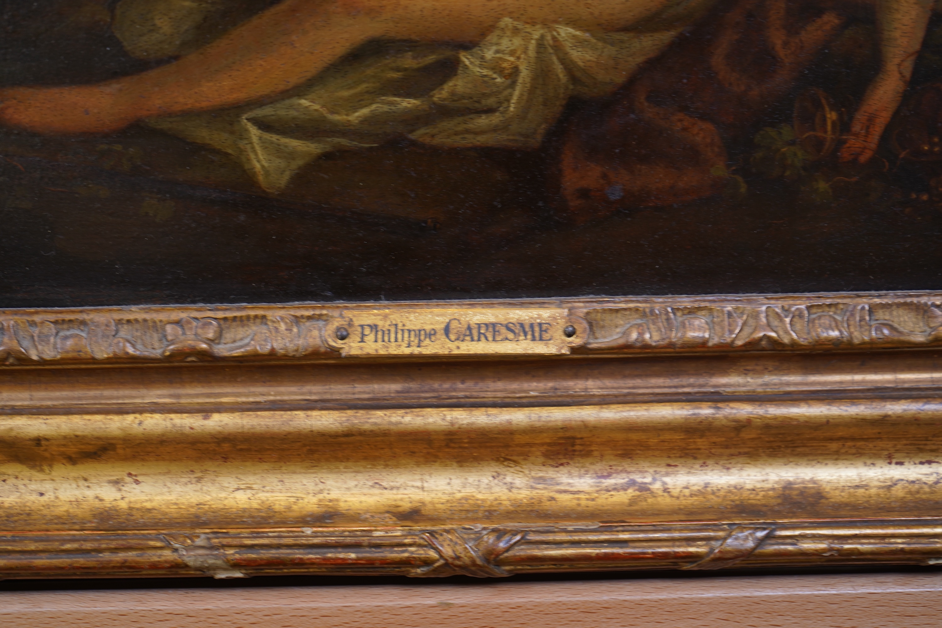 Follower of Jacques-Philippe Caresme, French (1734-1796), 'Jupiter and Antiope'